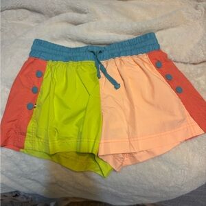 Colorful Patchwork Shorts